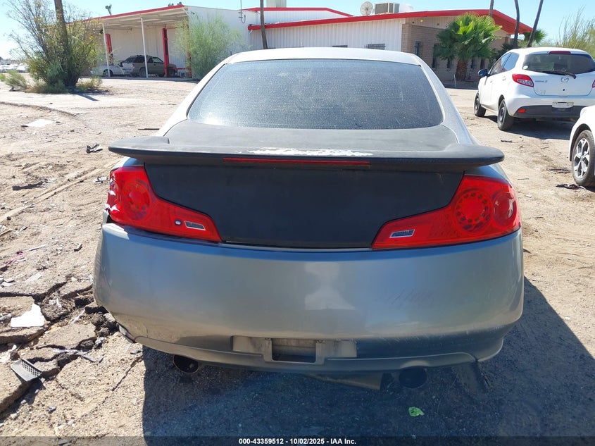 2003 Infiniti G35 Base W/Leather VIN: JNKCV54E23M221595 Lot: 43359512