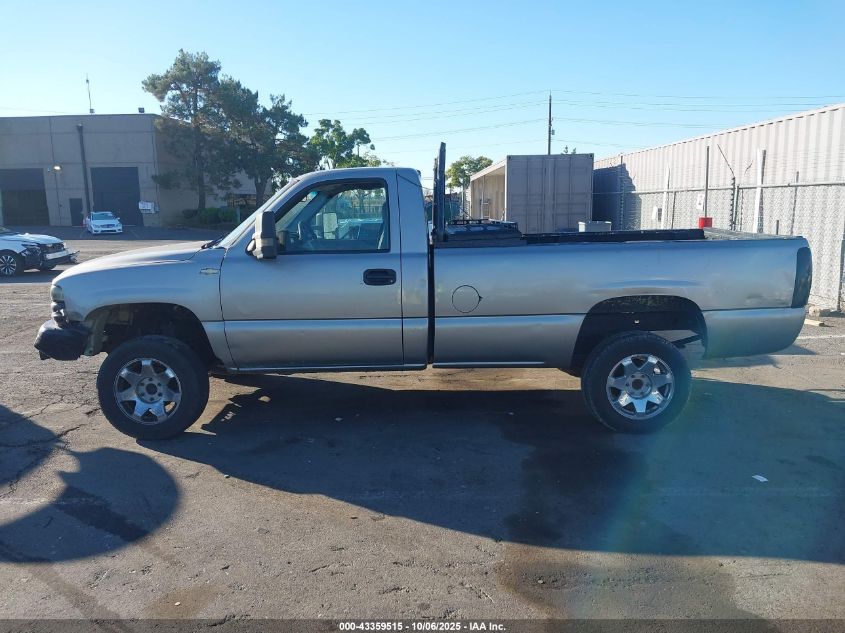 2001 Chevrolet Silverado 1500 VIN: 1GCEC14W31Z296341 Lot: 43359515