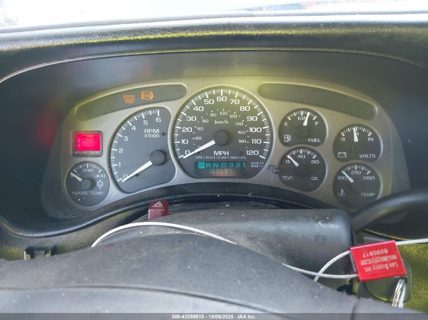 2001 Chevrolet Silverado 1500 VIN: 1GCEC14W31Z296341 Lot: 43359515