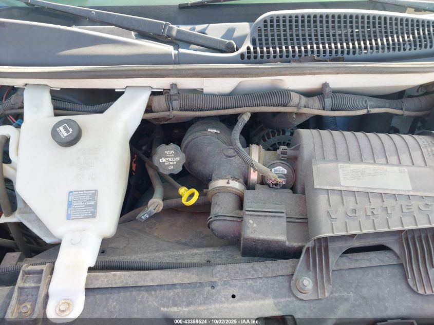 2015 Chevrolet Express 2500 Work Van VIN: 1GCWGGCF3F1163811 Lot: 43359524