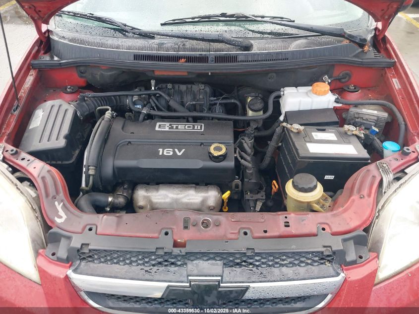 2008 Chevrolet Aveo Ls VIN: KL1TD56678B098770 Lot: 43359530