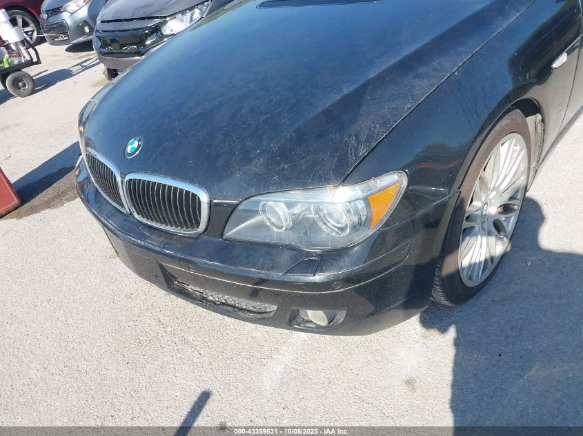 2008 BMW 750Li VIN: WBAHN83548DT81007 Lot: 43359531