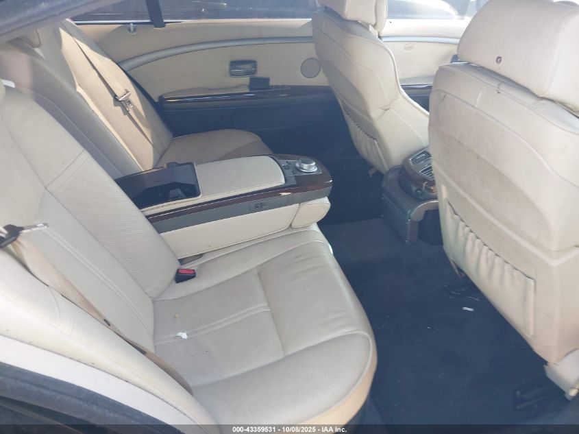 2008 BMW 750Li VIN: WBAHN83548DT81007 Lot: 43359531