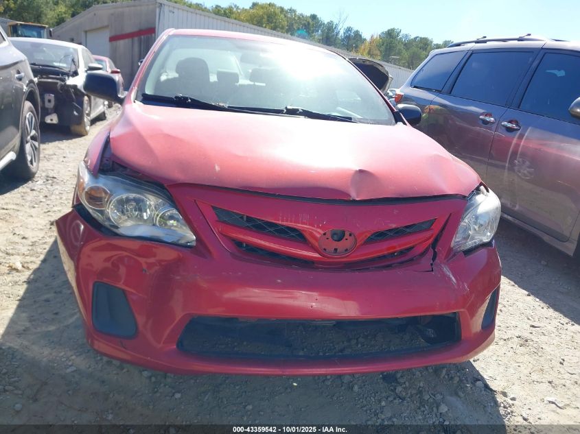 2012 Toyota Corolla Le VIN: 2T1BU4EE4CC850863 Lot: 43359542