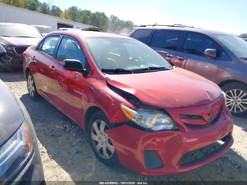 2012 Toyota Corolla Le VIN: 2T1BU4EE4CC850863 Lot: 43359542