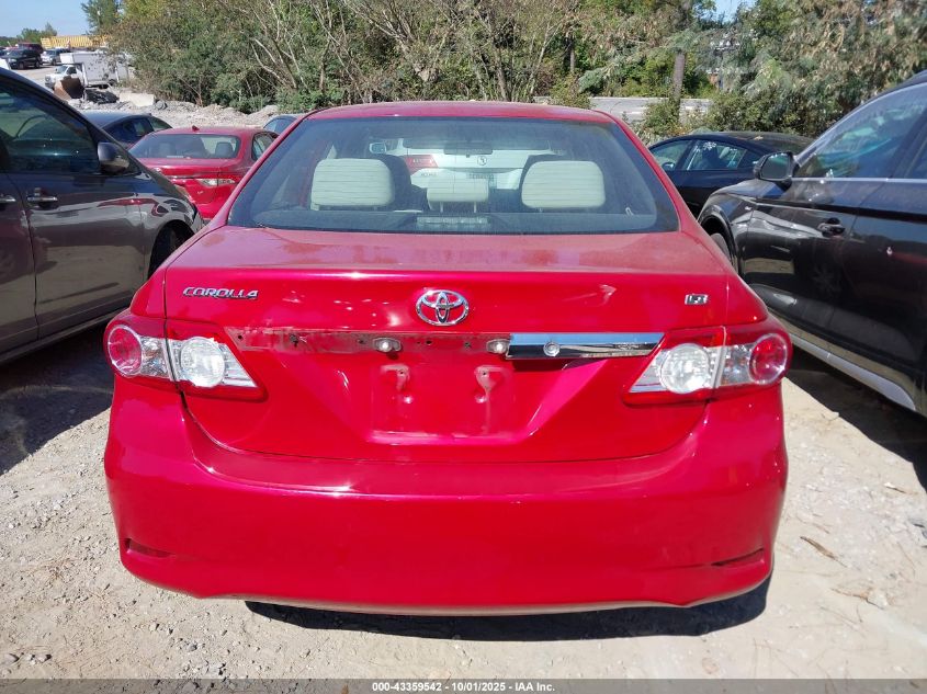 2012 Toyota Corolla Le VIN: 2T1BU4EE4CC850863 Lot: 43359542