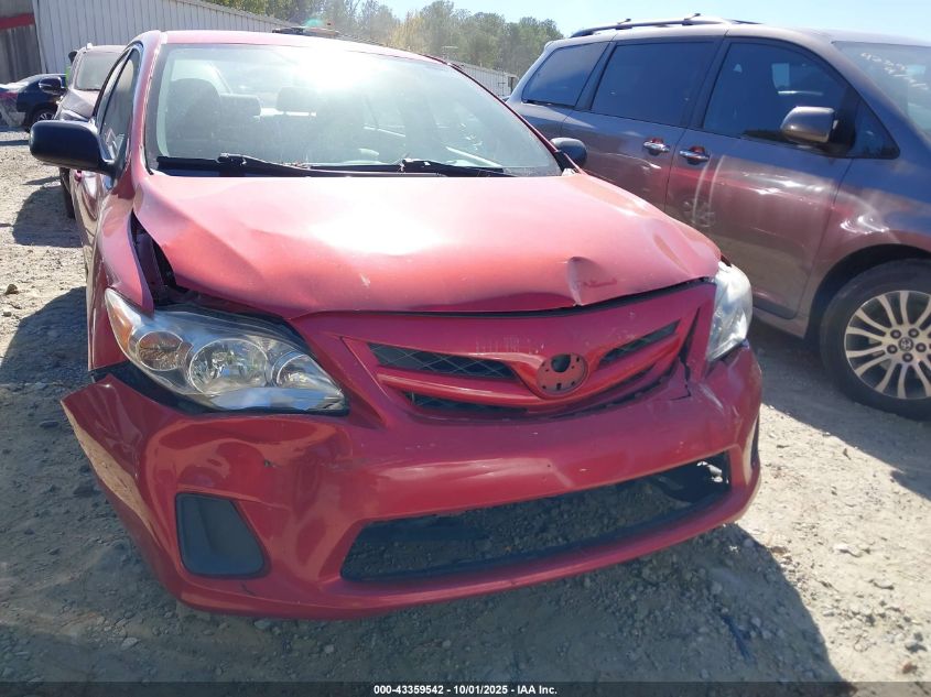 2012 Toyota Corolla Le VIN: 2T1BU4EE4CC850863 Lot: 43359542