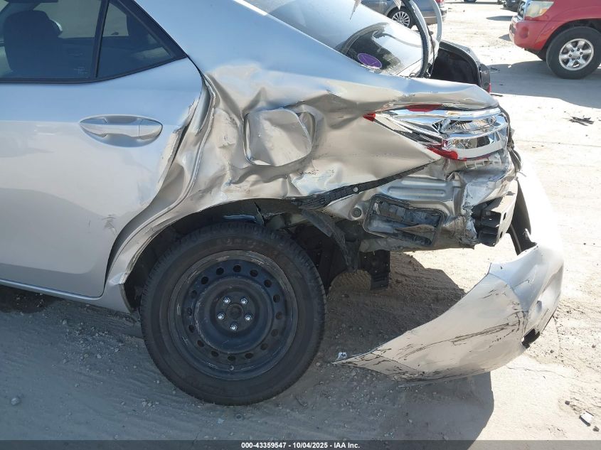 2018 Toyota Corolla Le VIN: 5YFBURHE1JP764738 Lot: 43359547