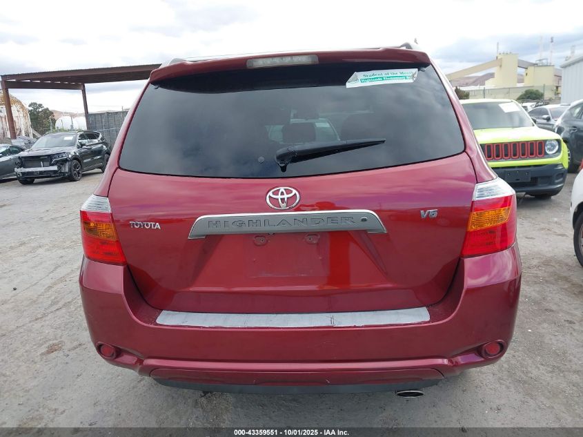 2008 Toyota Highlander Sport VIN: JTEDS43A182004030 Lot: 43359551