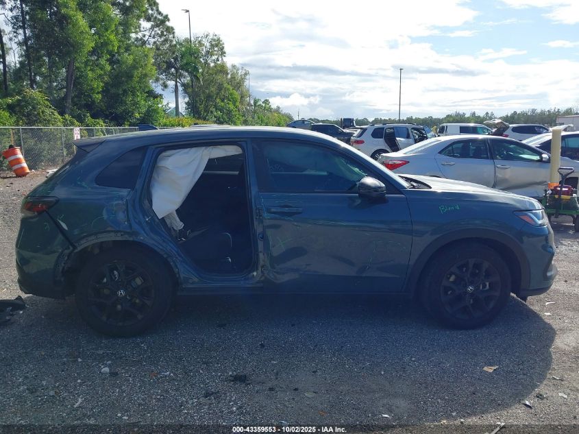 2025 Honda Hr-V 2Wd Sport VIN: 3CZRZ1H51SM723210 Lot: 43359553