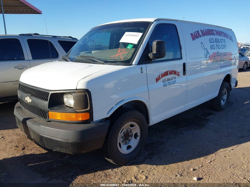1GCGG25C191117778 2009 CHEVROLET EXPRESS photo no. 2