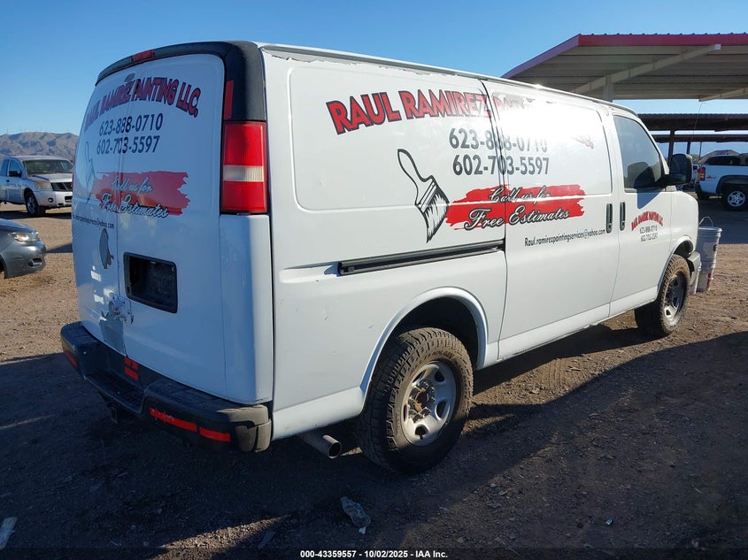 1GCGG25C191117778 2009 CHEVROLET EXPRESS photo no. 4