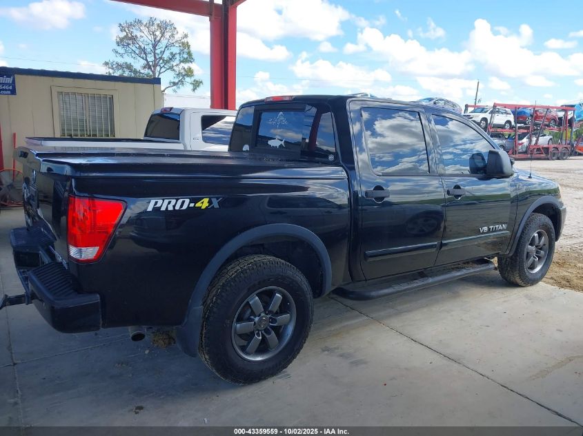2014 Nissan Titan Pro-4X VIN: 1N6BA0EC4EN513820 Lot: 43359559