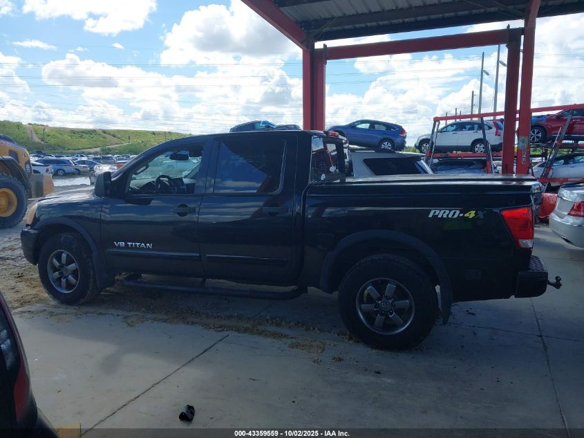 2014 Nissan Titan Pro-4X VIN: 1N6BA0EC4EN513820 Lot: 43359559