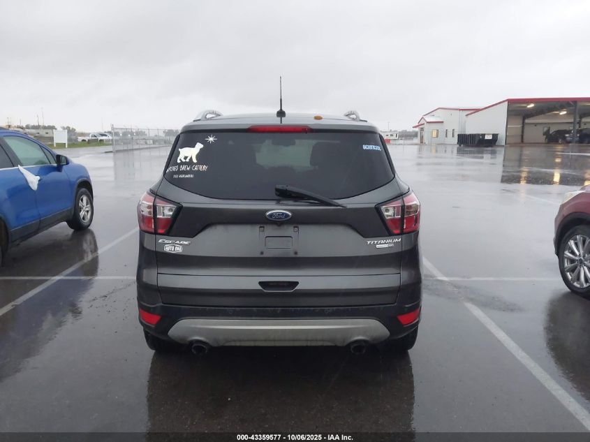 2017 Ford Escape Titanium VIN: 1FMCU9JD5HUC55301 Lot: 43359577