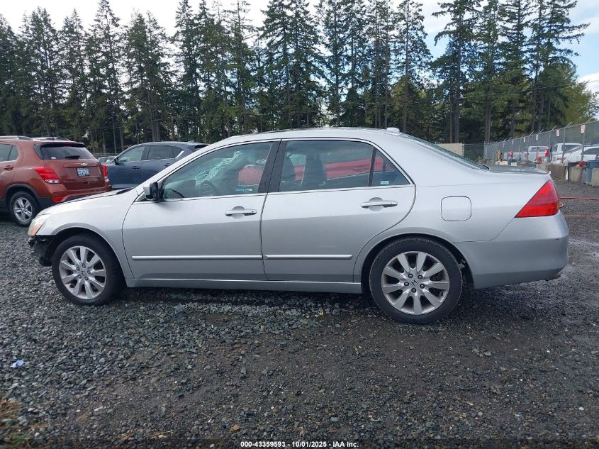 2007 Honda Accord 3.0 Ex VIN: 1HGCM66587A068415 Lot: 43359593