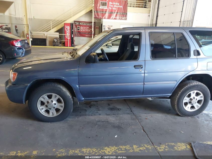 2001 Nissan Pathfinder Xe VIN: JN8DR09Y51W572135 Lot: 43359597