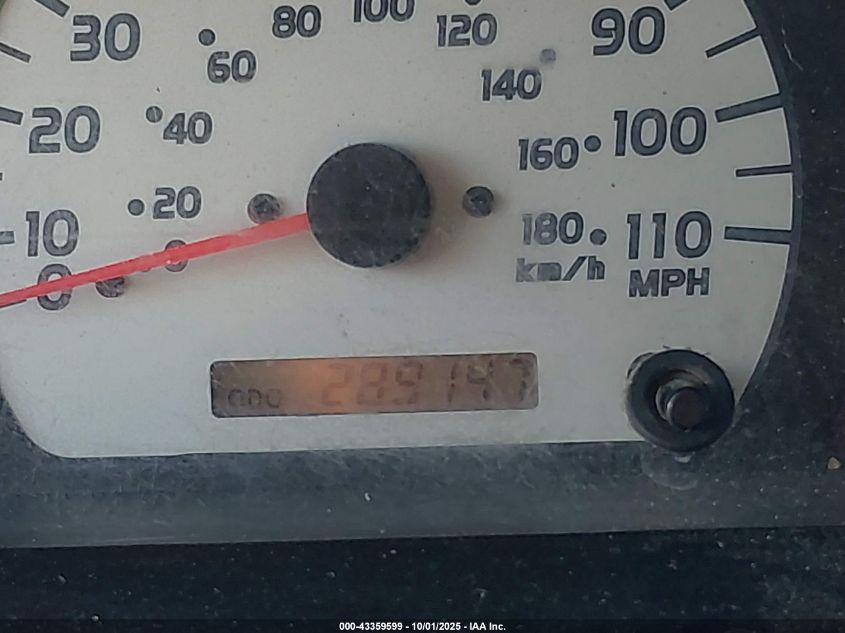 2001 Toyota Tacoma VIN: 5TEWM72NX1Z827697 Lot: 43359599