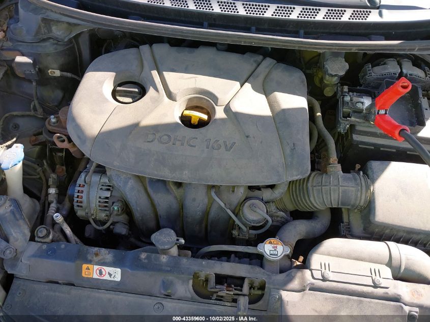 2013 Hyundai Elantra Limited VIN: KMHDH4AE7DU541651 Lot: 43359600