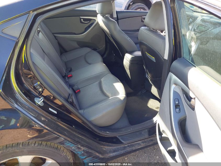 2013 Hyundai Elantra Limited VIN: KMHDH4AE7DU541651 Lot: 43359600