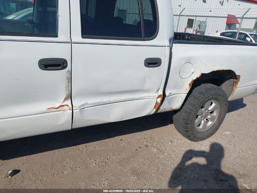 2003 Dodge Dakota Slt VIN: 1D7HG48N73S290192 Lot: 43359609