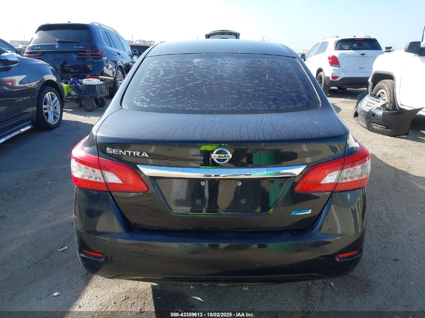 2014 Nissan Sentra S VIN: 3N1AB7AP1EL696383 Lot: 43359613
