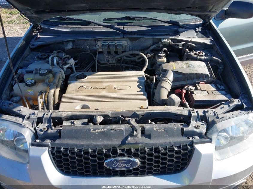 2005 Ford Escape Hybrid VIN: 1FMCU96H35KC95220 Lot: 43359615