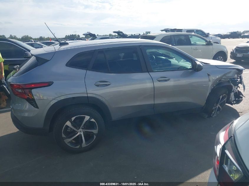 2024 Chevrolet Trax Fwd 1Rs VIN: KL77LGE2XRC131504 Lot: 43359631