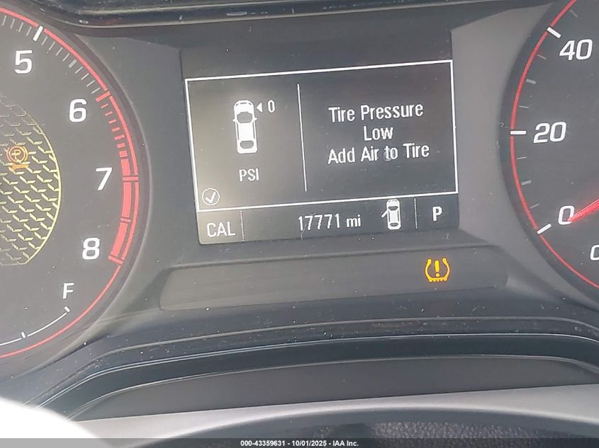 2024 Chevrolet Trax Fwd 1Rs VIN: KL77LGE2XRC131504 Lot: 43359631