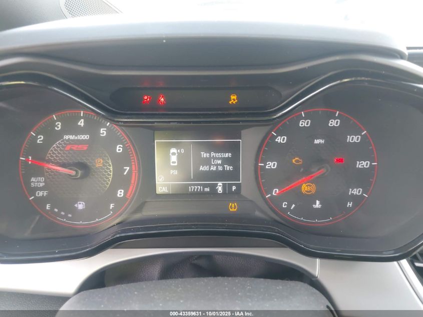 2024 Chevrolet Trax Fwd 1Rs VIN: KL77LGE2XRC131504 Lot: 43359631