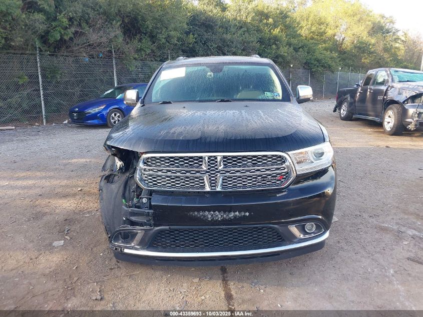 2017 Dodge Durango Citadel Awd VIN: 1C4RDJEG1HC677429 Lot: 43359693