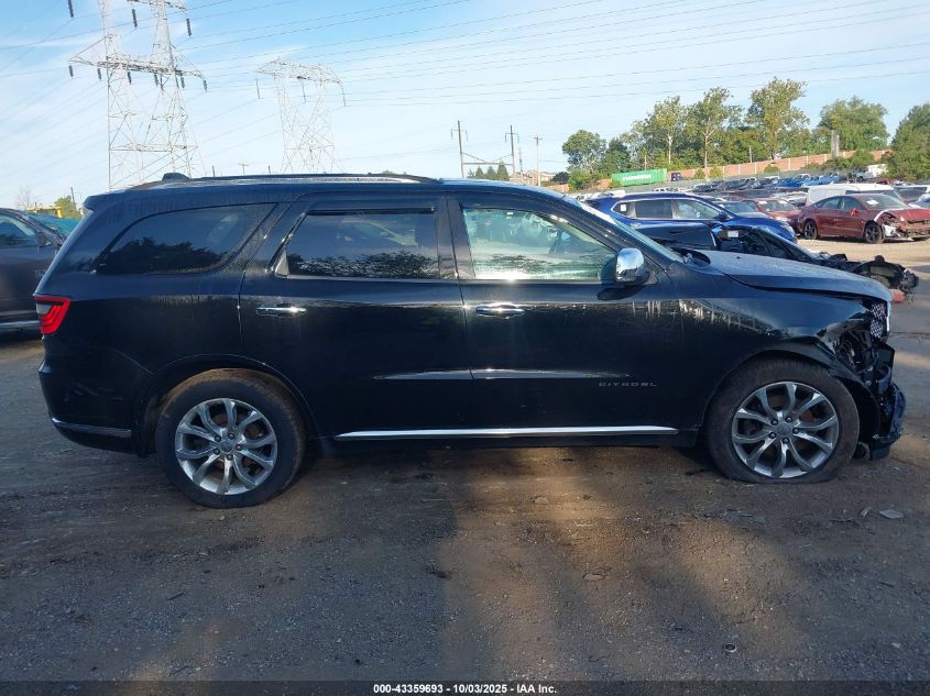 2017 Dodge Durango Citadel Awd VIN: 1C4RDJEG1HC677429 Lot: 43359693