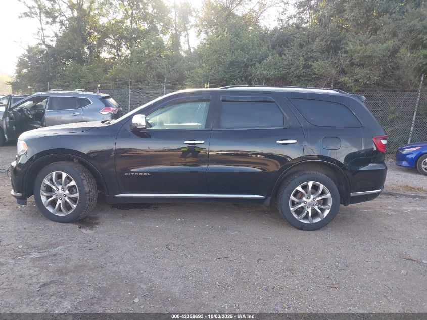 2017 Dodge Durango Citadel Awd VIN: 1C4RDJEG1HC677429 Lot: 43359693
