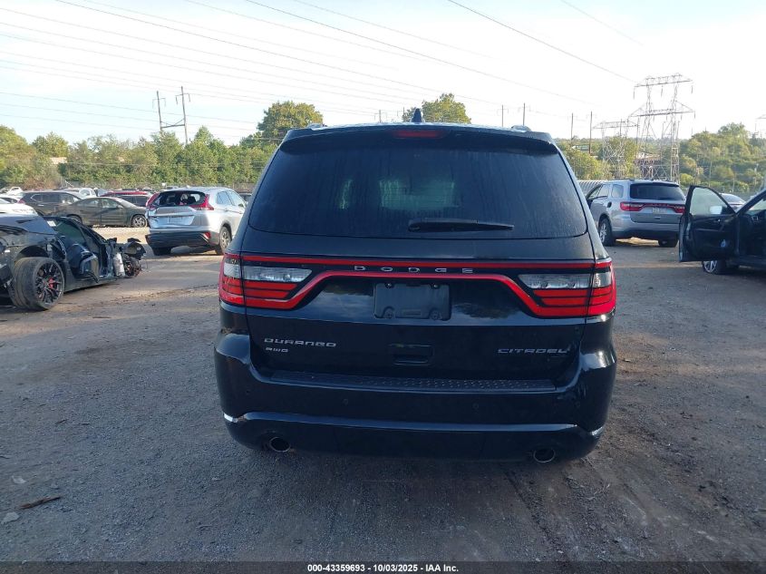 2017 Dodge Durango Citadel Awd VIN: 1C4RDJEG1HC677429 Lot: 43359693