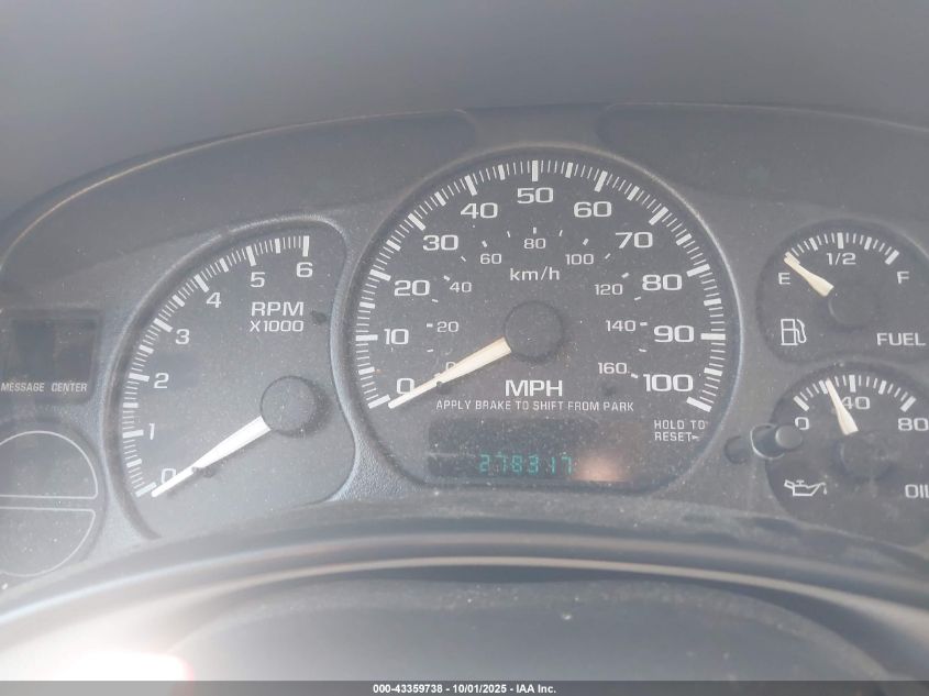 2002 Chevrolet Tahoe Lt VIN: 1GNEC13Z22J309096 Lot: 43359738