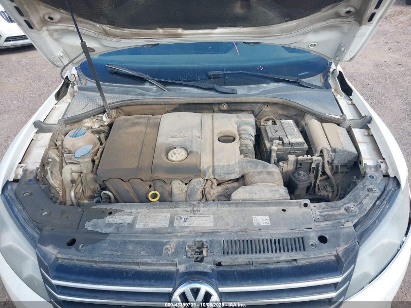 2014 Volkswagen Passat 2.5L S VIN: 1VWAP7A34EC017274 Lot: 43359739