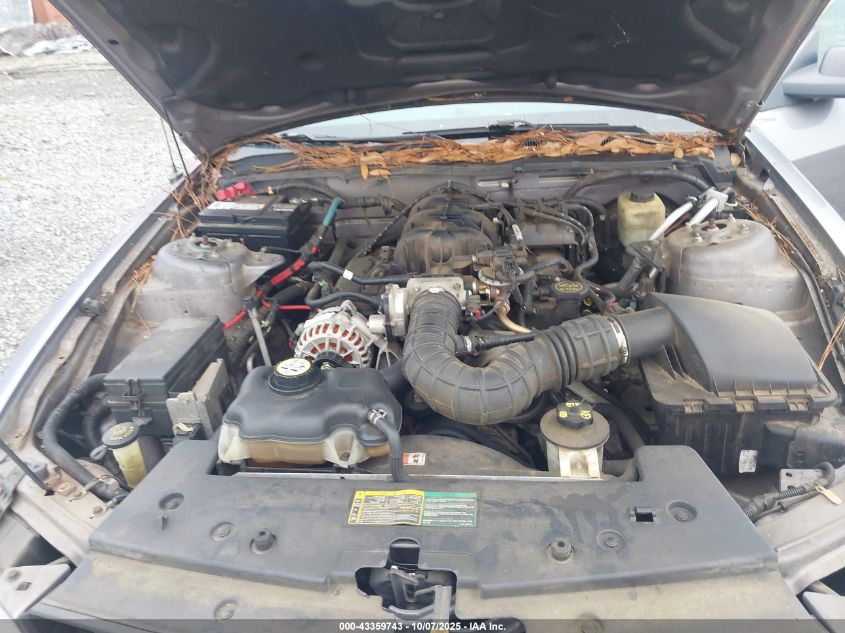 2006 Ford Mustang V6 VIN: 1ZVFT80N665127615 Lot: 43359743