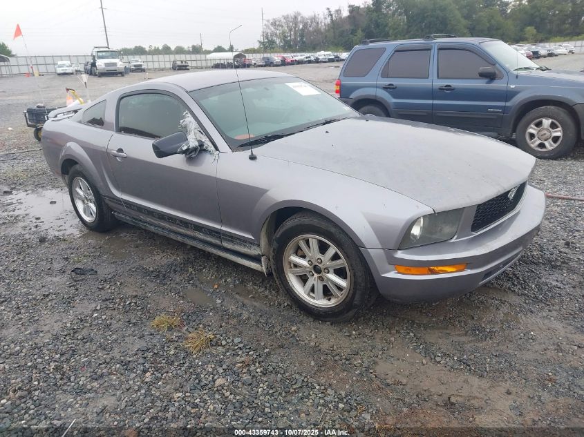 2006 Ford Mustang V6 VIN: 1ZVFT80N665127615 Lot: 43359743