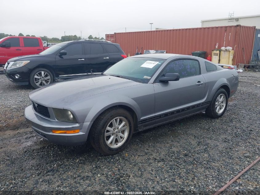 2006 Ford Mustang V6 VIN: 1ZVFT80N665127615 Lot: 43359743