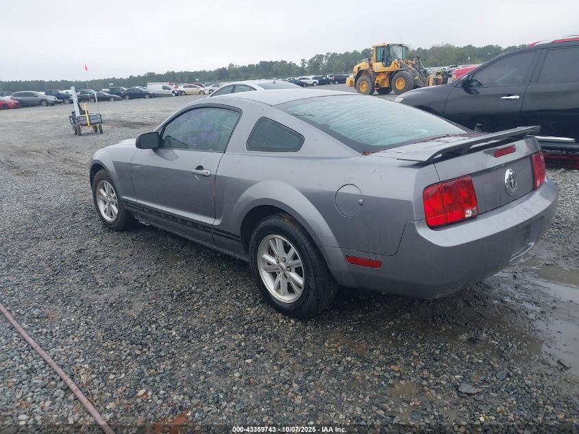 2006 Ford Mustang V6 VIN: 1ZVFT80N665127615 Lot: 43359743