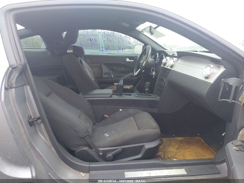 2006 Ford Mustang V6 VIN: 1ZVFT80N665127615 Lot: 43359743