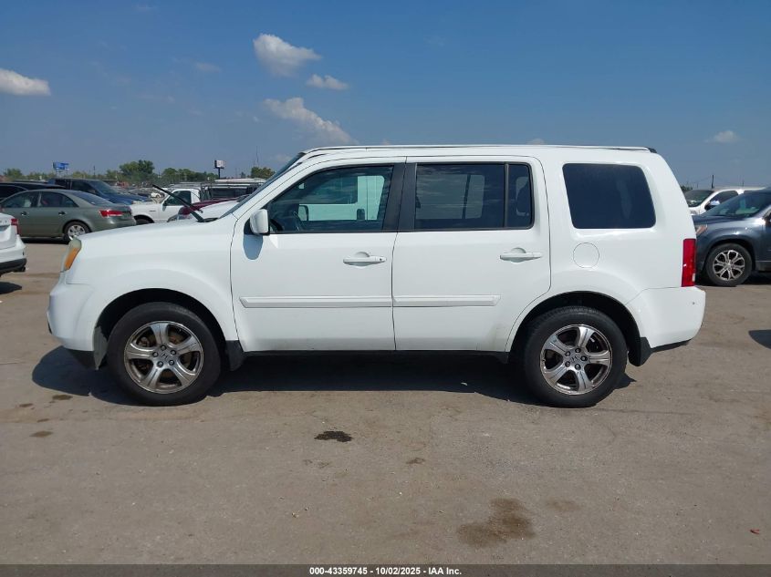 2013 Honda Pilot Ex-L VIN: 5FNYF4H54DB012362 Lot: 43359745