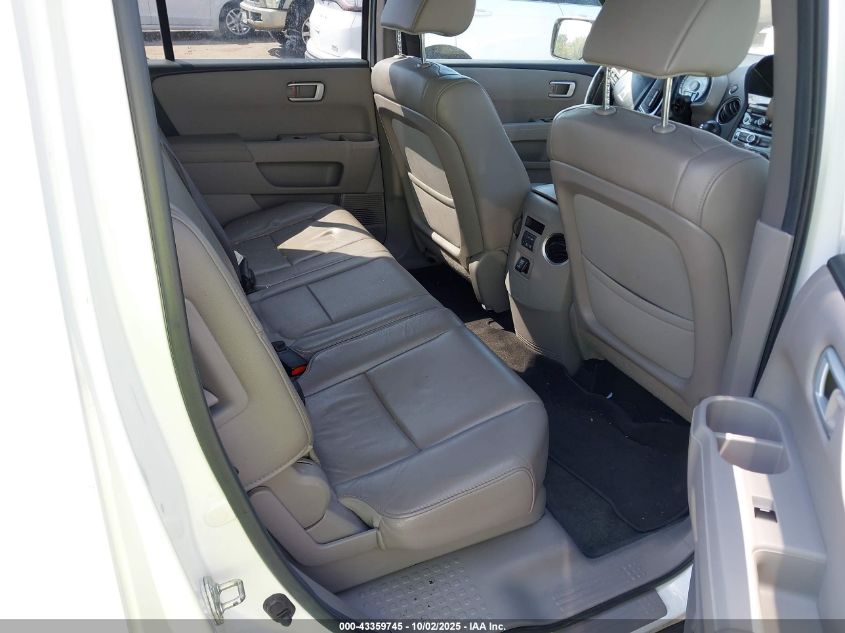 2013 Honda Pilot Ex-L VIN: 5FNYF4H54DB012362 Lot: 43359745