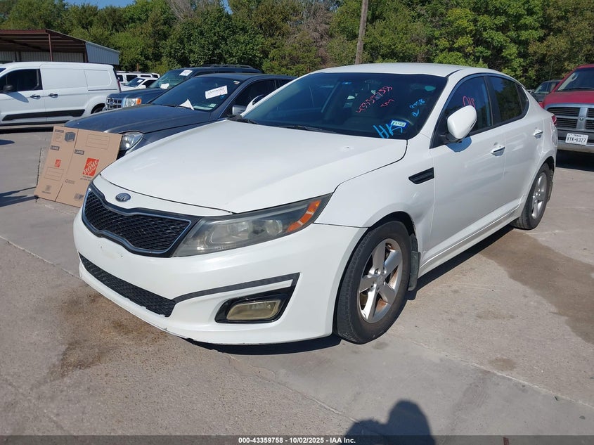 Vin: 5xxgm4a76eg273102, lot: 43854492, kia optima lx 20142
