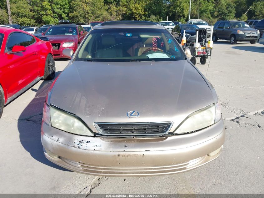 1999 Lexus Es 300 VIN: JT8BF28G7X0216828 Lot: 43359783