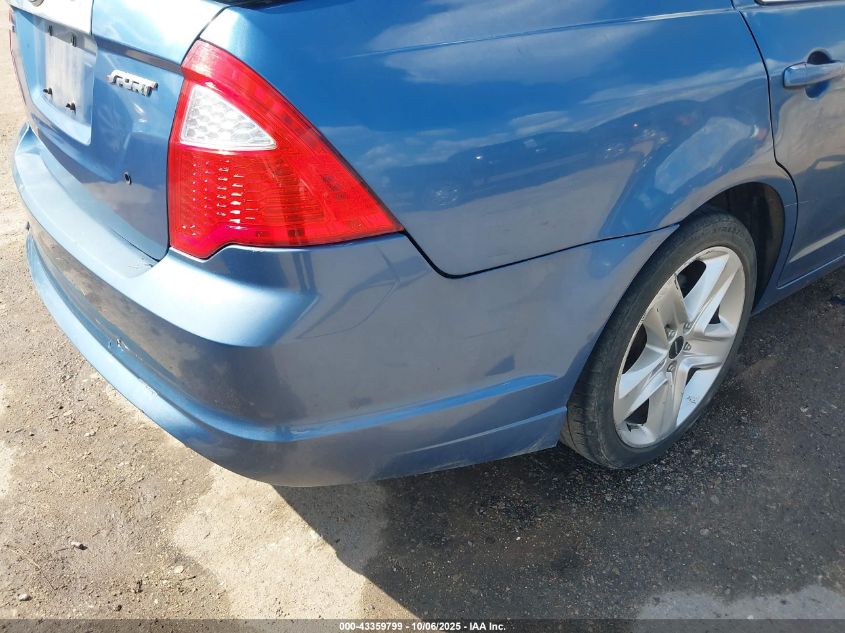 2010 Ford Fusion Sport VIN: 3FAHP0KC6AR313289 Lot: 43359799