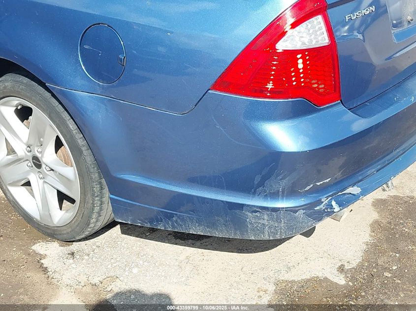 2010 Ford Fusion Sport VIN: 3FAHP0KC6AR313289 Lot: 43359799