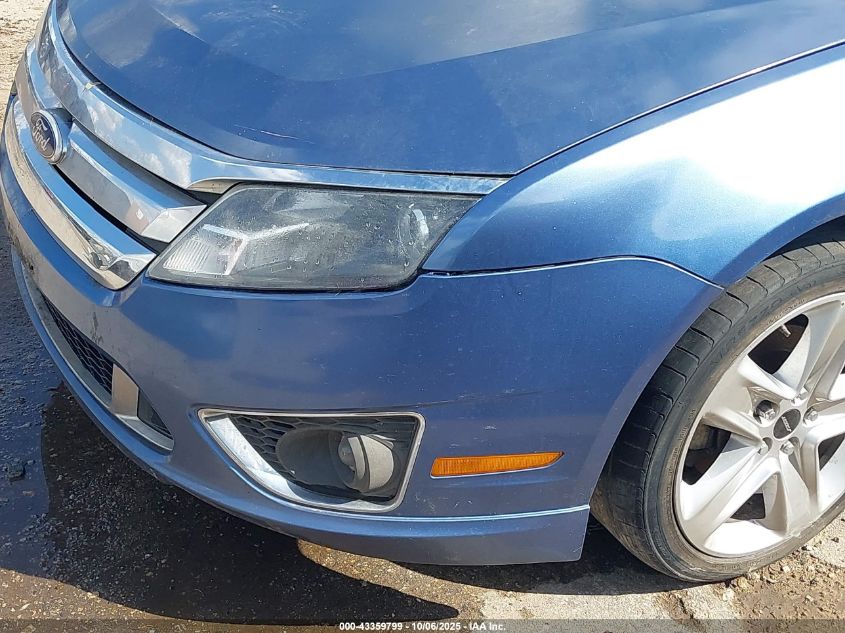 2010 Ford Fusion Sport VIN: 3FAHP0KC6AR313289 Lot: 43359799