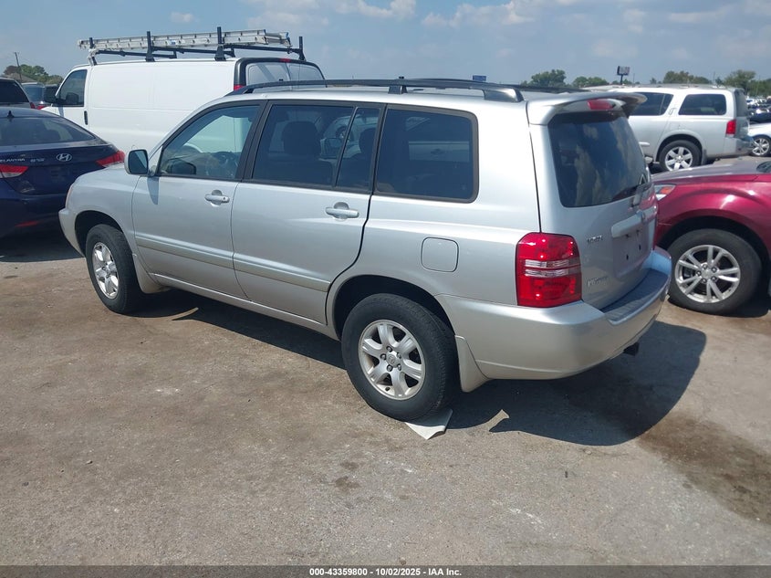 2002 Toyota Highlander V6 silver other gasoline JTEHF21A620092394 photo #4