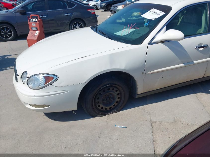 2006 Buick Lacrosse Cx VIN: 2G4WC582X61272715 Lot: 43359808